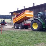 bagger-tom Graben, Strassen, Bauten